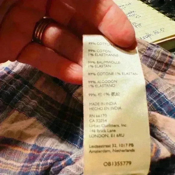 FREE PEOPLE
Jessi Plaid Top size XS - Picture 5 of 7